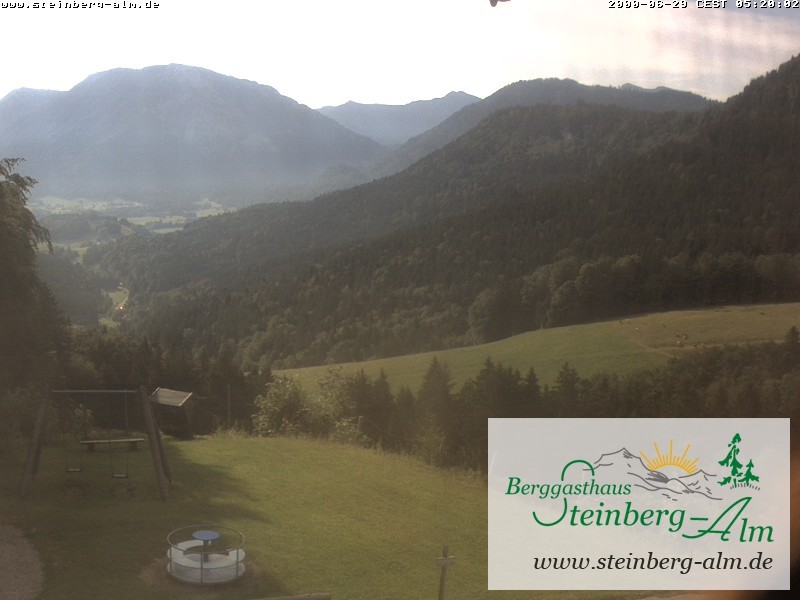 Archiv Foto Webcam Ruhpolding: Steinberg-Alm