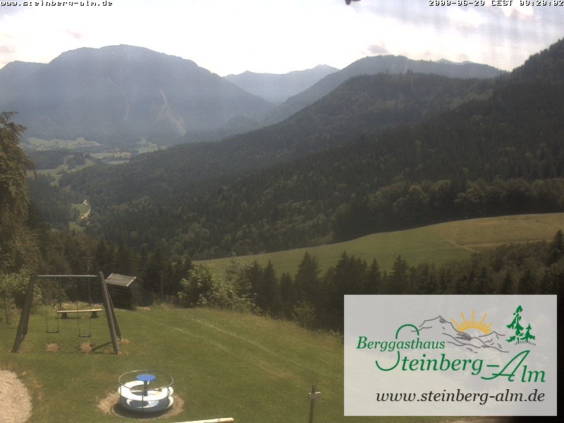 Archiv Foto Webcam Ruhpolding: Steinberg-Alm