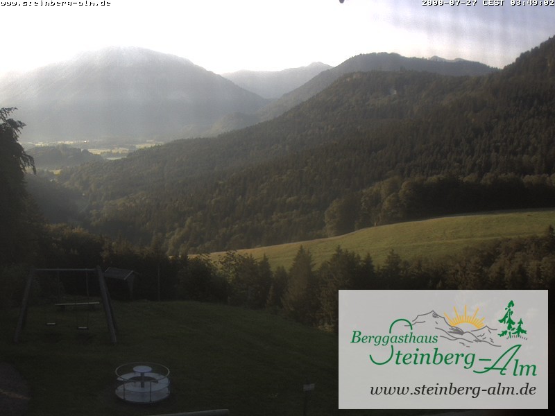 Archiv Foto Webcam Ruhpolding: Steinberg-Alm