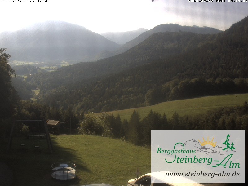 Archiv Foto Webcam Ruhpolding: Steinberg-Alm