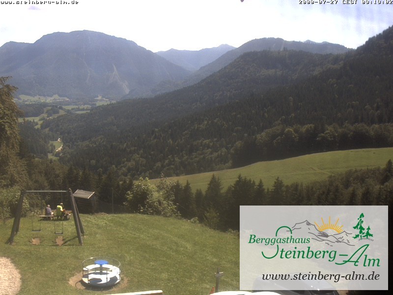Archiv Foto Webcam Ruhpolding: Steinberg-Alm