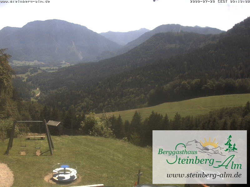 Archiv Foto Webcam Ruhpolding: Steinberg-Alm