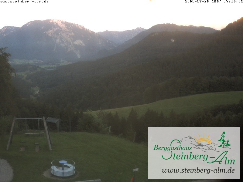 Archiv Foto Webcam Ruhpolding: Steinberg-Alm
