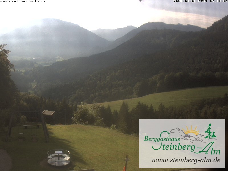 Archiv Foto Webcam Ruhpolding: Steinberg-Alm