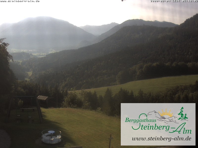 Archiv Foto Webcam Ruhpolding: Steinberg-Alm