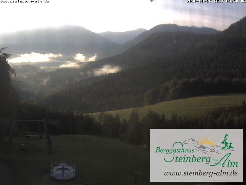 Archiv Foto Webcam Ruhpolding: Steinberg-Alm