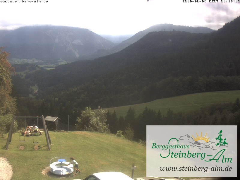 Archiv Foto Webcam Ruhpolding: Steinberg-Alm