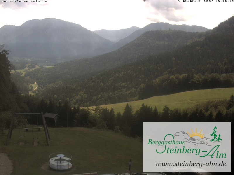 Archiv Foto Webcam Ruhpolding: Steinberg-Alm