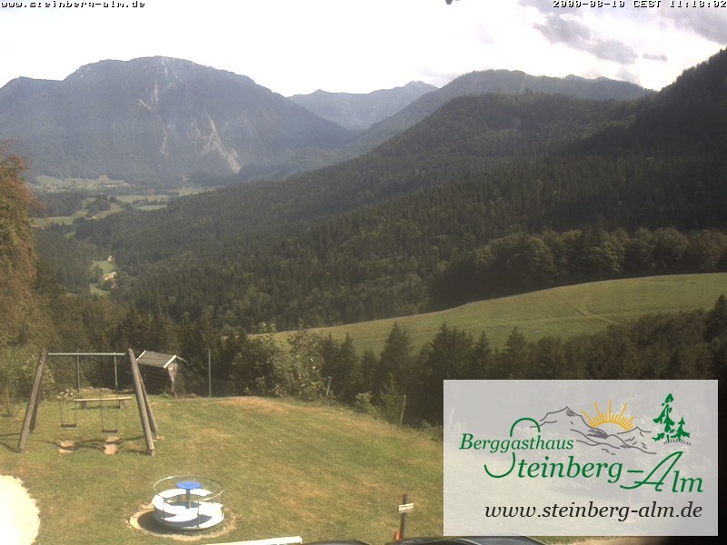 Archiv Foto Webcam Ruhpolding: Steinberg-Alm