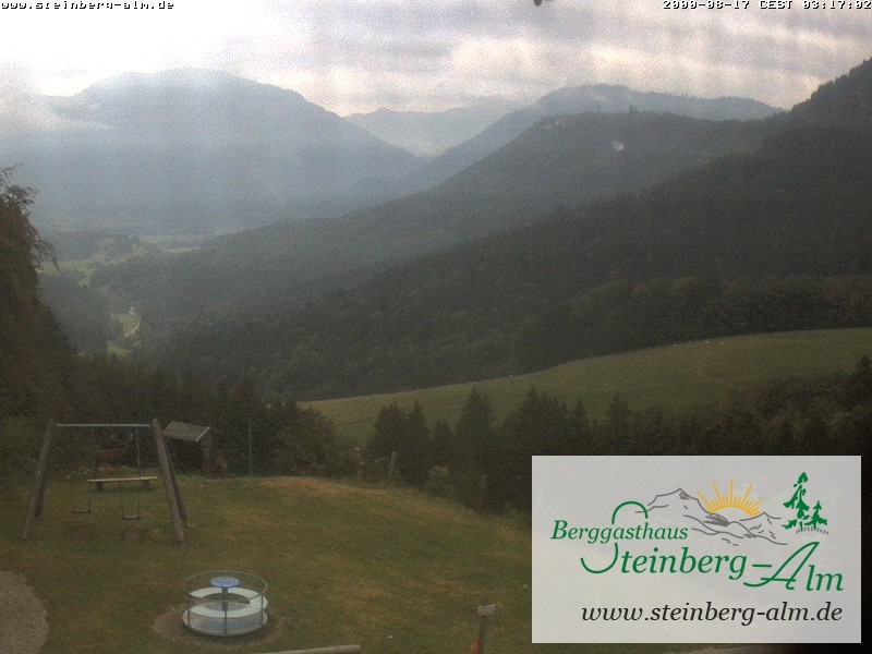 Archiv Foto Webcam Ruhpolding: Steinberg-Alm