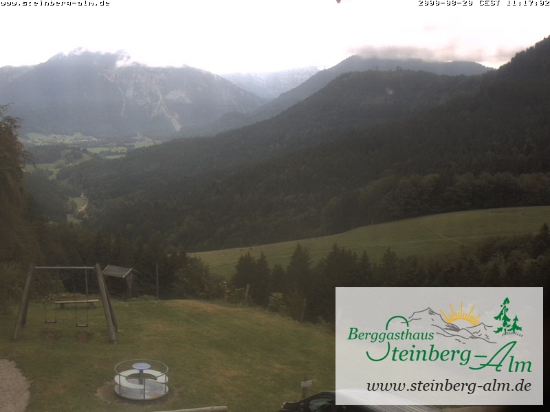 Archiv Foto Webcam Ruhpolding: Steinberg-Alm
