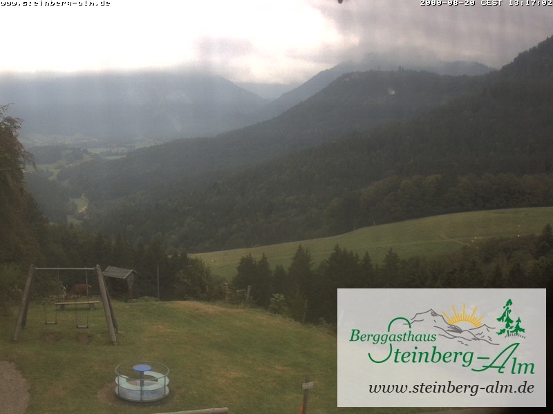 Archiv Foto Webcam Ruhpolding: Steinberg-Alm