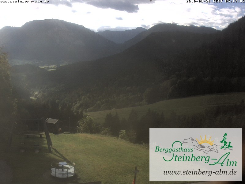 Archiv Foto Webcam Ruhpolding: Steinberg-Alm