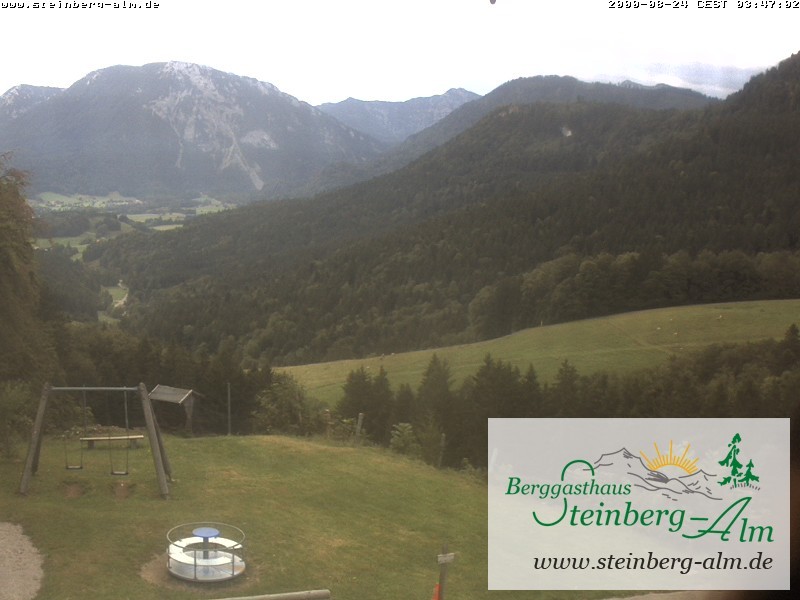 Archived image Webcam Mountain restaurant "Steinberg Alm"