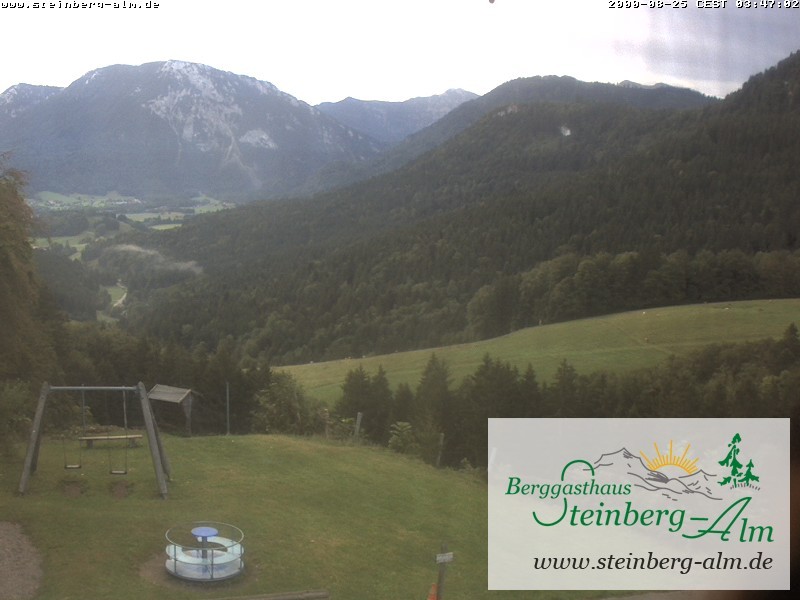 Archiv Foto Webcam Ruhpolding: Steinberg-Alm