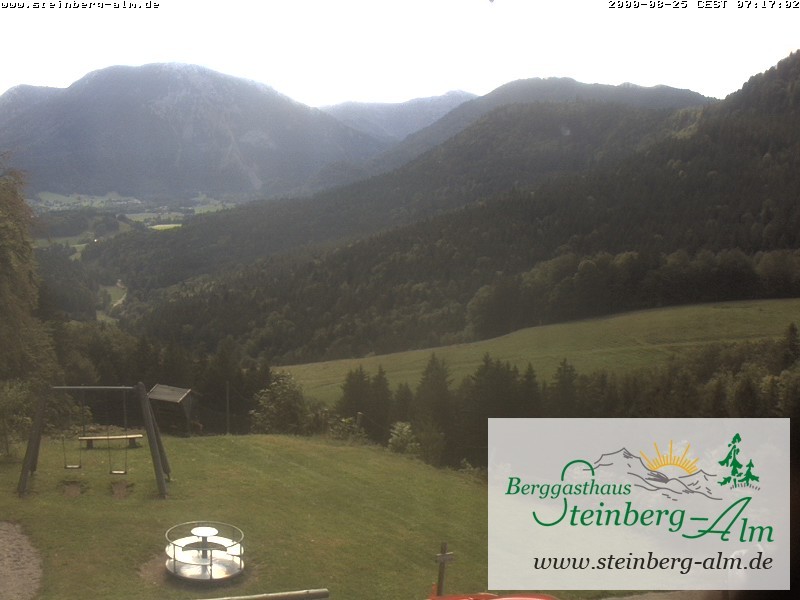 Archiv Foto Webcam Ruhpolding: Steinberg-Alm