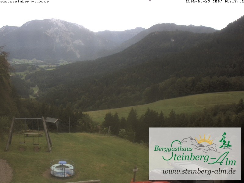 Archiv Foto Webcam Ruhpolding: Steinberg-Alm