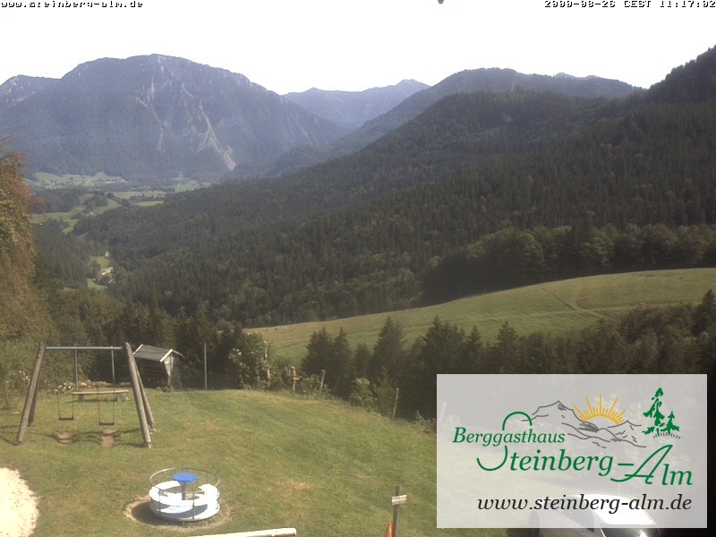 Archiv Foto Webcam Ruhpolding: Steinberg-Alm