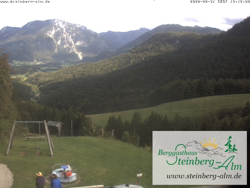 Archived image Webcam Mountain restaurant "Steinberg Alm"
