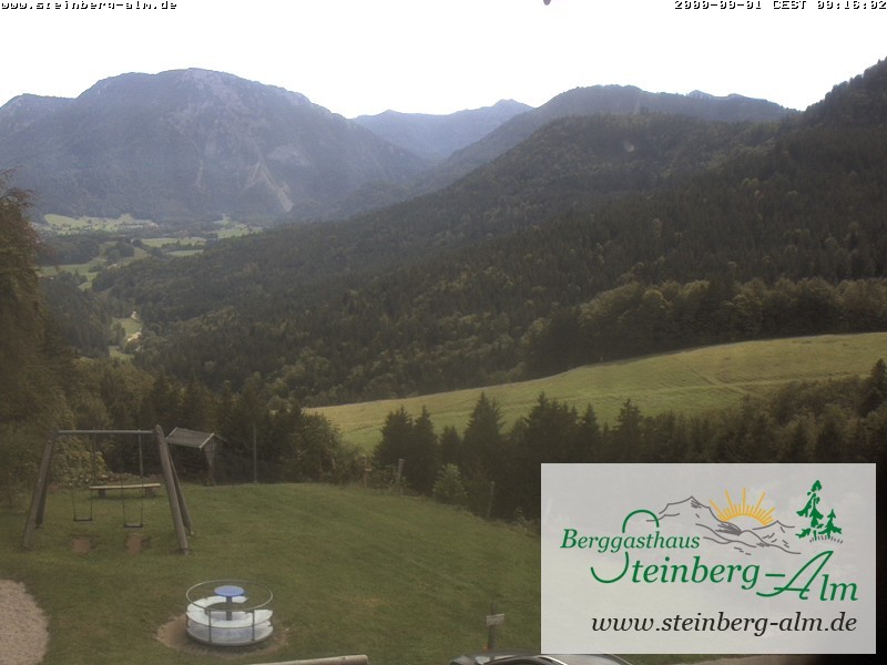 Archiv Foto Webcam Ruhpolding: Steinberg-Alm