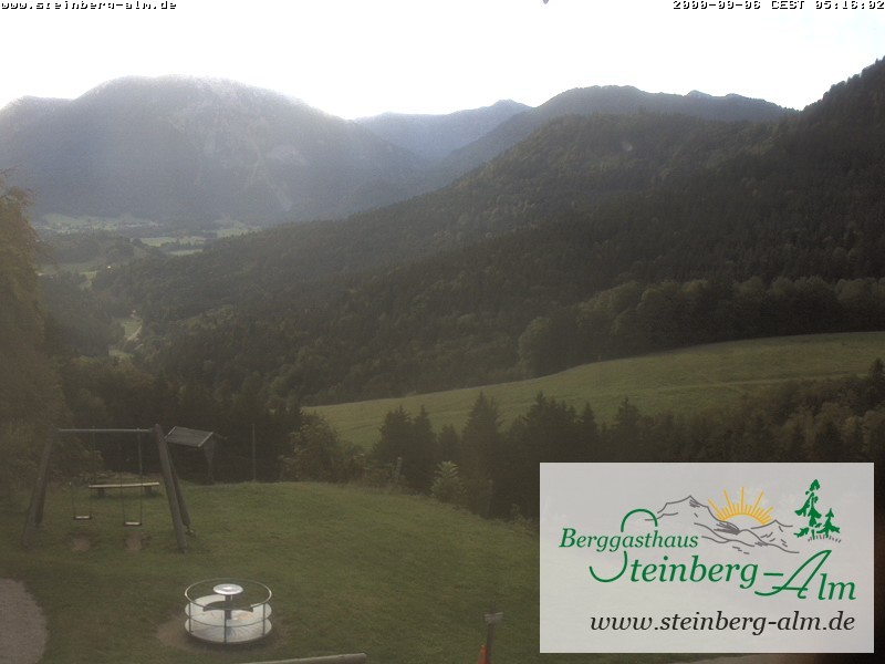 Archiv Foto Webcam Ruhpolding: Steinberg-Alm