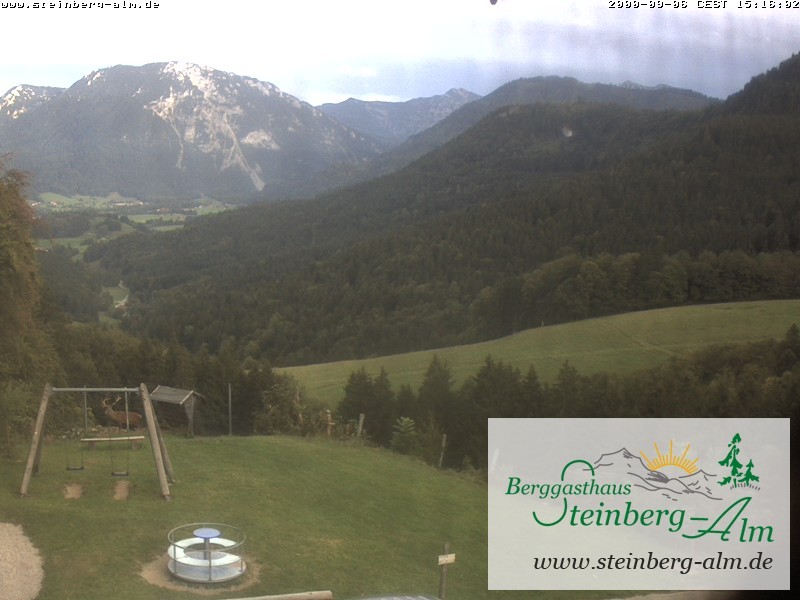 Archiv Foto Webcam Ruhpolding: Steinberg-Alm