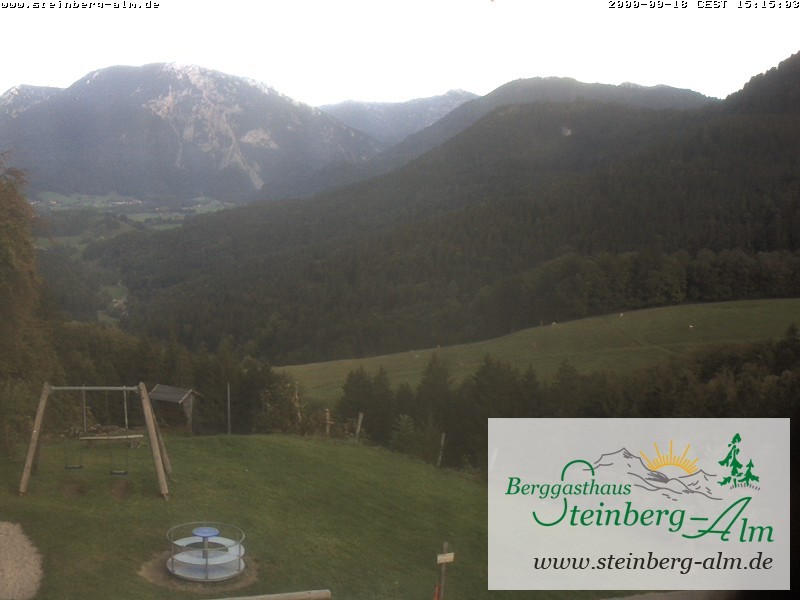 Archiv Foto Webcam Ruhpolding: Steinberg-Alm