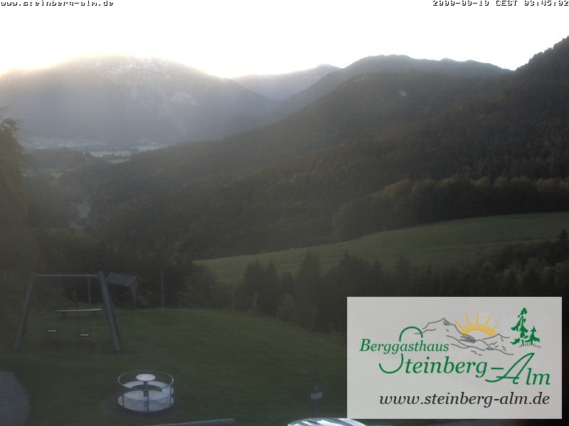 Archiv Foto Webcam Ruhpolding: Steinberg-Alm