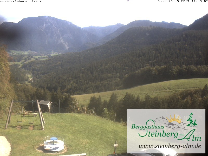 Archiv Foto Webcam Ruhpolding: Steinberg-Alm