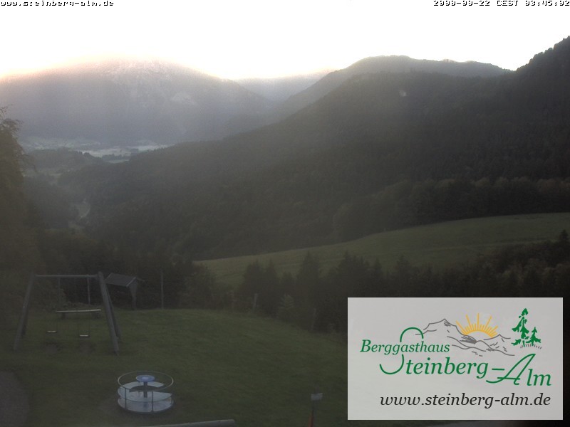 Archiv Foto Webcam Ruhpolding: Steinberg-Alm