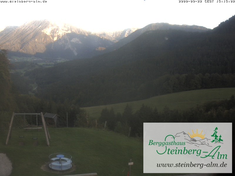Archiv Foto Webcam Ruhpolding: Steinberg-Alm