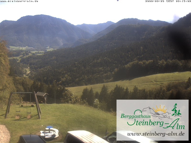 Archiv Foto Webcam Ruhpolding: Steinberg-Alm