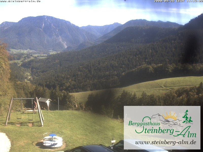 Archiv Foto Webcam Ruhpolding: Steinberg-Alm