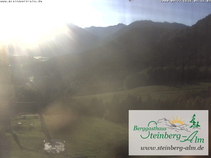 Archiv Foto Webcam Ruhpolding: Steinberg-Alm