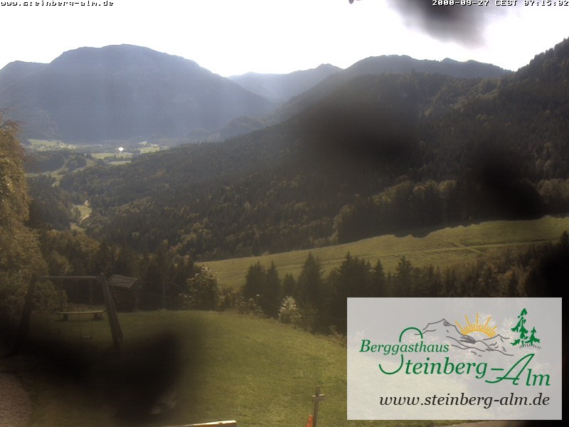 Archiv Foto Webcam Ruhpolding: Steinberg-Alm