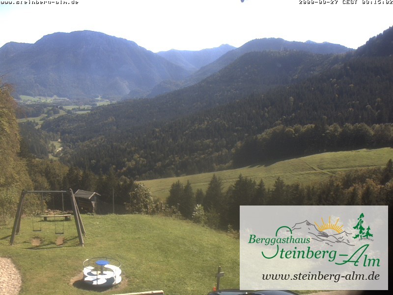 Archiv Foto Webcam Ruhpolding: Steinberg-Alm