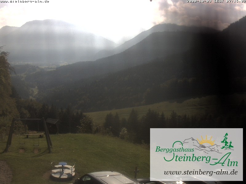 Archiv Foto Webcam Ruhpolding: Steinberg-Alm