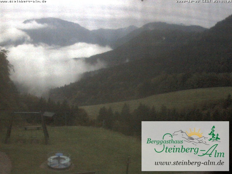 Archiv Foto Webcam Ruhpolding: Steinberg-Alm