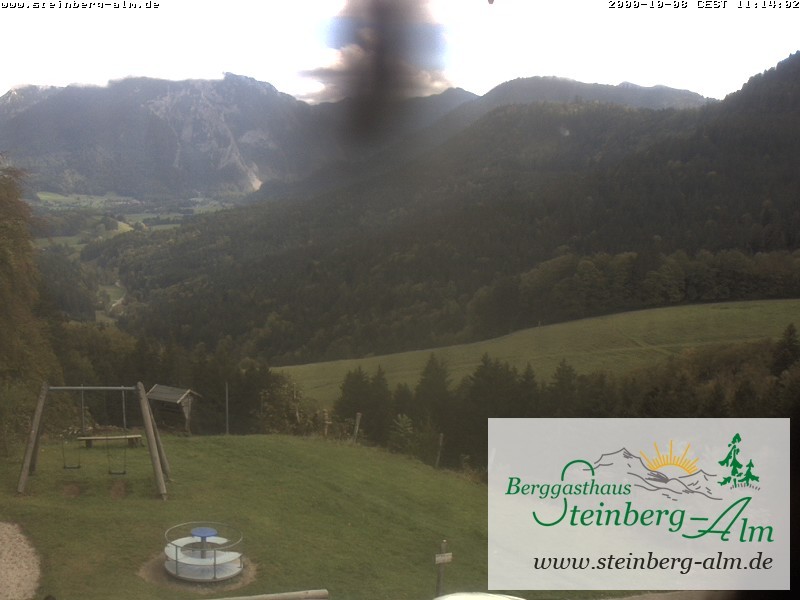Archiv Foto Webcam Ruhpolding: Steinberg-Alm