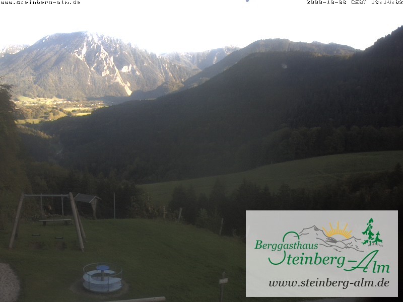 Archiv Foto Webcam Ruhpolding: Steinberg-Alm