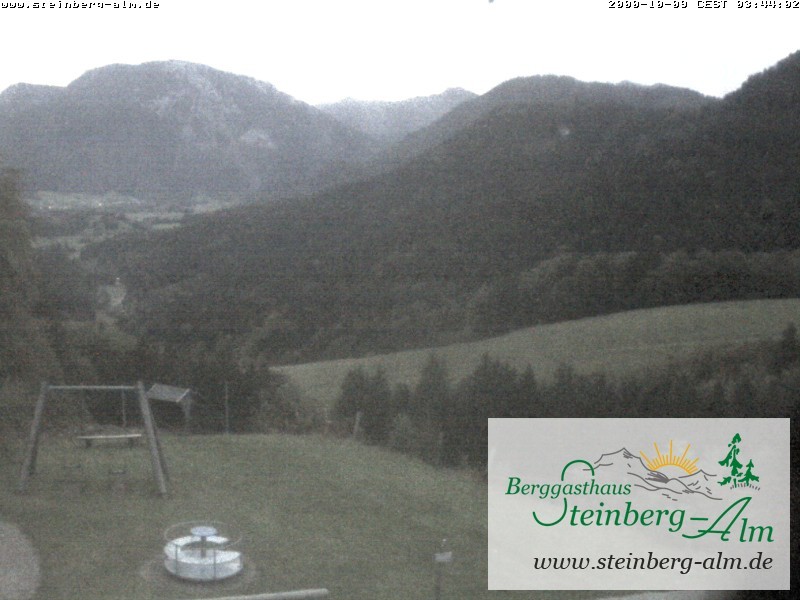 Archived image Webcam Mountain restaurant "Steinberg Alm"
