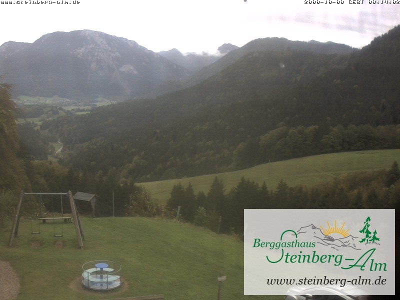 Archived image Webcam Mountain restaurant "Steinberg Alm"