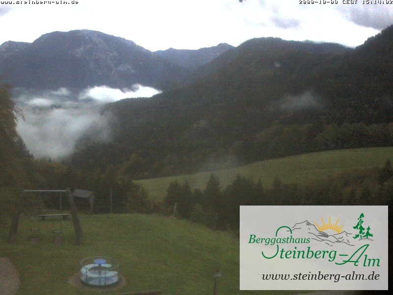 Archived image Webcam Mountain restaurant "Steinberg Alm"