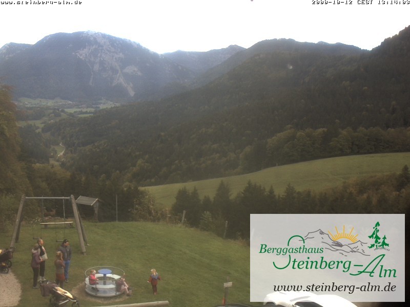 Archiv Foto Webcam Ruhpolding: Steinberg-Alm