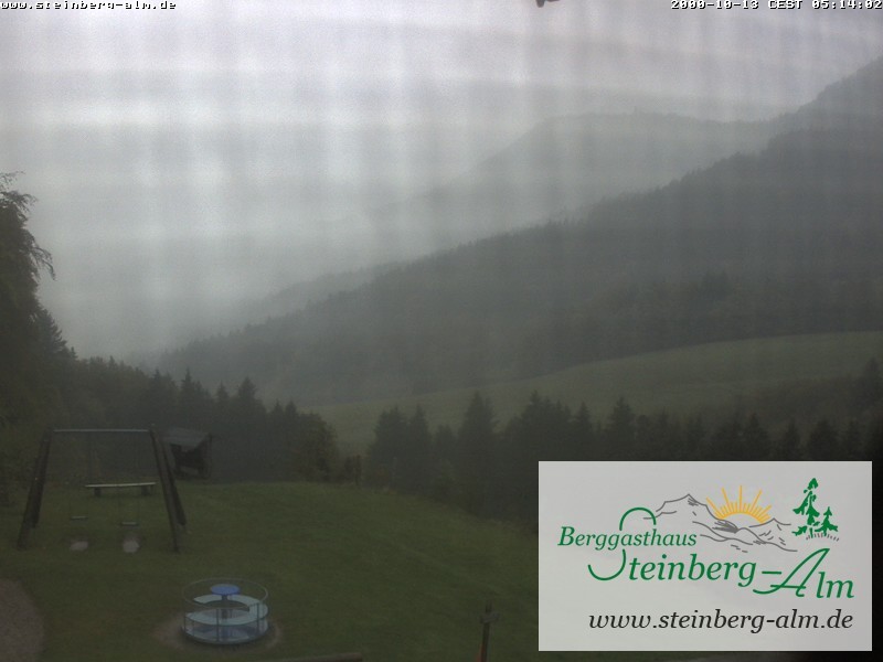 Archiv Foto Webcam Ruhpolding: Steinberg-Alm