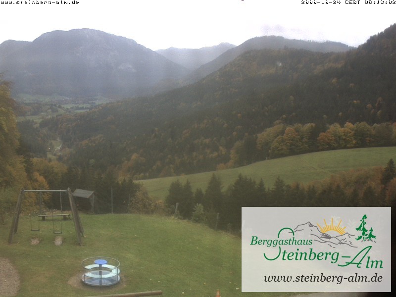 Archiv Foto Webcam Ruhpolding: Steinberg-Alm