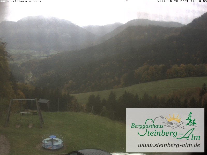 Archiv Foto Webcam Ruhpolding: Steinberg-Alm