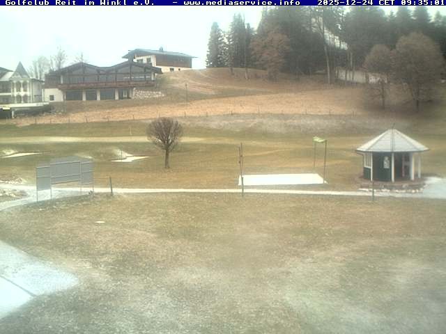 Archiv Foto Webcam Reit im Winkl: Golfplatz
