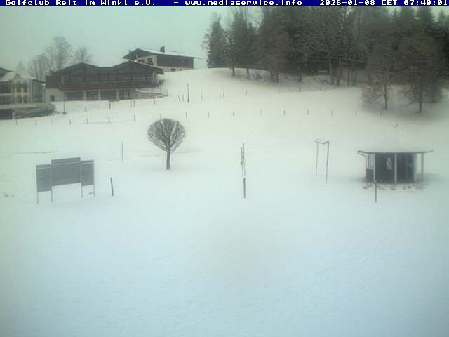 Archiv Foto Webcam Reit im Winkl: Golfplatz