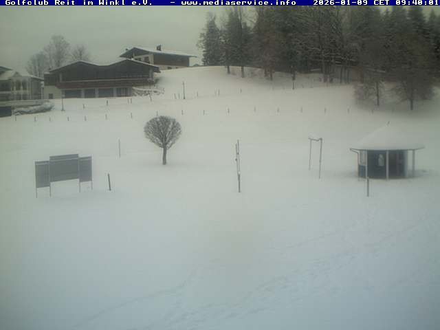 Archiv Foto Webcam Reit im Winkl: Golfplatz
